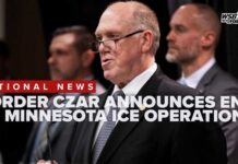 Border Czar EXITS Minneapolis After Americans Killed Border Czar Tom Homan announces end of Minnesota