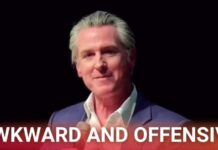 Gavin Newsom makes awkward and offensive comments