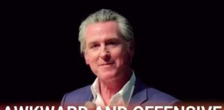 Gavin Newsom makes awkward and offensive comments