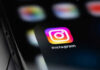 Instagram app icon on a smartphone screen
