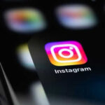 Instagram app icon on a smartphone screen