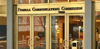 Entrance to Federal Communications Commission building