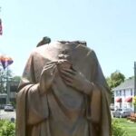 Vandal Strikes: Jesus Statue DESECRATED! Head Left in Bushes! Church finds Jesus statue beheaded during children's first communion