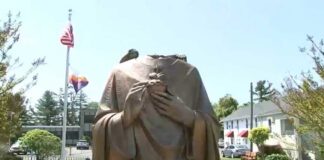 Church finds Jesus statue beheaded during children's first communion