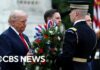 Watch: Trump lays wreath at Arlington National Cemetery on Memorial Day honoring fallen troops