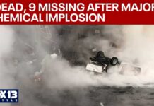 9 Missing in Toxic Mill Implosion—Why It May Get Worse At least 1 dead, 9 missing after chemical explosion in Longview | FOX 13 Seattle