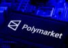 Shocking Crackdown: Minnesota Bans Prediction Markets Polymarket logo displayed on a blue circuit board background
