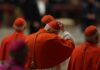 Traditional Catholics STUNNED by Pope’s Inaction Cardinals in red robes participating in a religious ceremony