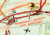 Homeland Showdown Risks Airport Meltdown Woman walking towards US customs and passport control