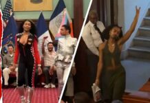 NYC City Hall Turns Council Chambers Into Over-the-Top Runway for First Pride Ball
