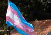 Seattle “Emergency” for Trans Refugees—Data in Question Transgender pride flag waving in the breeze