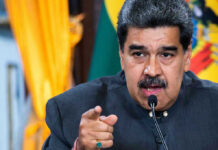 Maduro in Manhattan—Immunity Gambit Tested Man speaking passionately and gesturing during a speech.