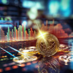 Crypto Kingpins? Florida CEO’s Wild Confession Cryptocurrency coins on a reflective surface with glowing market charts