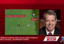 Nebraska State Patrol arrests Omaha man for allegedly making threats against Nebraska school, Pil...