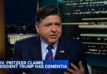 Illinois Governor Pritzker says he thinks President Trump has dementia