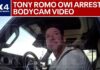 Romo Handcuffed Fast—What Pushed Cops? Bodycam Video Released in Tony Romo OWI Arrest