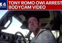 Romo Handcuffed Fast—What Pushed Cops? Bodycam Video Released in Tony Romo OWI Arrest