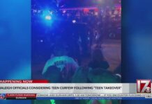 Curfew Fight Explodes After Teen Rampage Raleigh officials consider curfew after violent weekend
