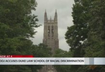 DOJ accuses Duke Law School of racial discrimination
