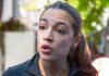 Silent Split? AOC’s Timeline Teases Gaps woman speaking outdoors with expressive face