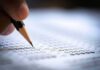 Standards Axed: Regents No Longer Gate Pencil marking answers on a multiple-choice test sheet