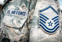 Bomb Plot Near US Jets – Foreign Hand Suspected U.S. Air Force uniform with rank chevron patch
