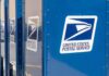 Late-Breaking Ruling Halts 2026 Mail Limits USPS mail collection boxes lined up outdoors