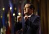 Cruz Names Names—Dallas Floor Explodes With Death Chant Ted Cruz speaking on stage with raised fists