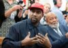 Hitler Praise Fallout – Kanye Shows Axed Kanye West speaking while Jim Brown sits nearby in a crowded room