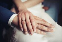 Morning TV Scandal BOOMERANGS – Exes Make Shocking Move Hands with wedding rings resting together