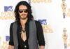 Russell Brand on the red carpet at an awards event
